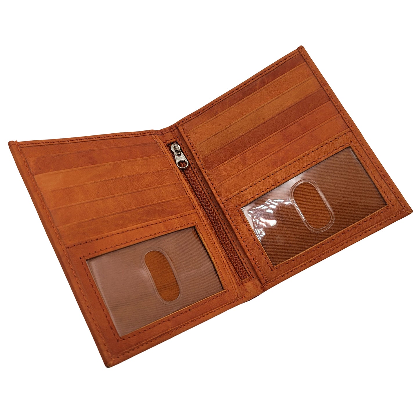 AG Wallets Cowhide RFID Hipster 2 ID Wallet - 6 pack